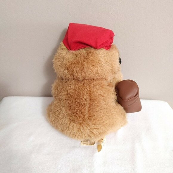 Vintage Applause Gopher  Plush 8" Go-pher It Dad Stuff Animal 1988 Golf NEW - Picture 5 of 8